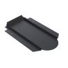 AeroCompact XM-PLB Metal Tile Plain Tail Black