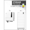 19.2 kWh Energy Storage pack - Solis S6-EH3P-15K-ND + 5x Dyness Tower Pro