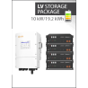 19.2 kWh LV Storage Package - Solis 10kW 3PH Hybrid LV + 4x Pylontech US5000