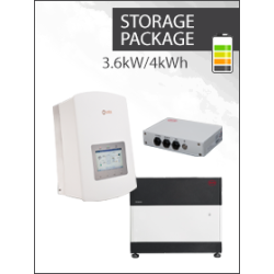 Solis 1ph 3.6kW Storage Hybrid / BYD LVS 4kWh Package