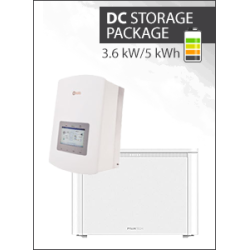 Solis 1PH 3.6kW Storage Hybrid / Pylon Pelio 5.12 kWh Package