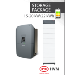 22 kWh Energy Storage Pack - Kostal Plenticore G3 L + 8x BYD HVM