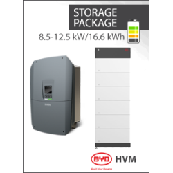 16.6 kWh Energy Storage Pack - Kostal Plenticore G3 M + 6x BYD HVM