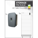 19.2 kWh Energy Storage Pack - Kostal Plenticore G3 M + 5x Dyness Tower Pro