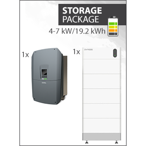 19.2 kWh Energy Storage Pack - Kostal Plenticore G3 M + 5x Dyness Tower Pro