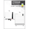 7.68 kWh Energy Storage pack - Solis S6-EH3P-6K + 2x Dyness Tower Pro