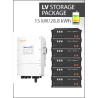 28.8 kWh LV Storage Package - Solis 15kW 3PH Hybrid LV + 6x Pylontech US5000