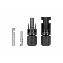 Konektory MC4 pár (male+female) pro kabel 2,5 - 6,0 mm2