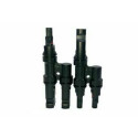 DAM Solární rozbočovací konektor MC4 typu T2 4mm2 IP67 1000V (1 pár)