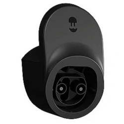 Držák kabelu a konektoru - plastový černý