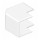 External corner for 40x40 trays, 2 surfaces / SP