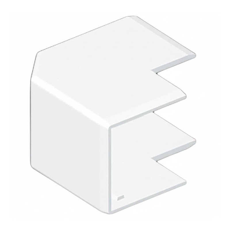 External corner for 40x40 trays, 2 surfaces