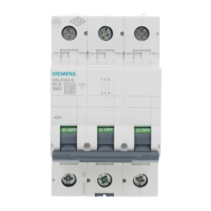 SIEMENS B63 3P circuit breaker