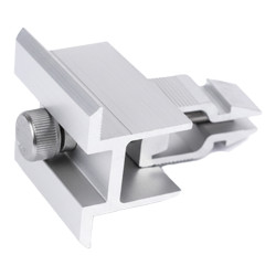 Middle clamp / universal "CLICK" 50 mm - silver / ALU