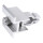 Middle clamp / universal "CLICK" 50 mm - silver / ALU