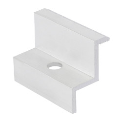 End clamp 35mm - Silver / ALU