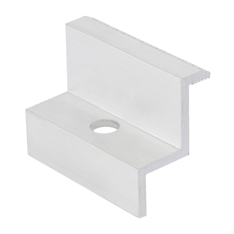 End clamp 35mm - Silver / ALU