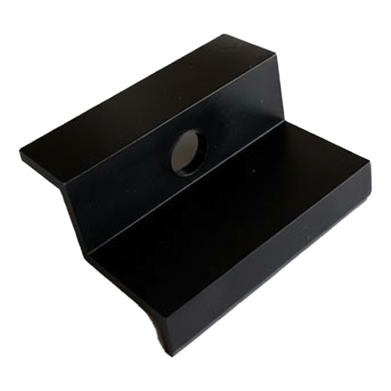 End clamp 35mm - black / ALU