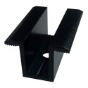 Middle clamp / universal - black / ALU