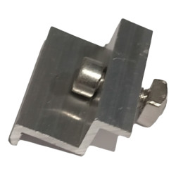 End clamp 32mm - silver / ALU set