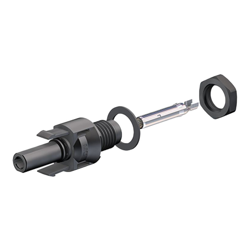 Staubli EC Socket(+) MC4 panel 4/6mm2 (PV-ADBP4-S2/6-UR)