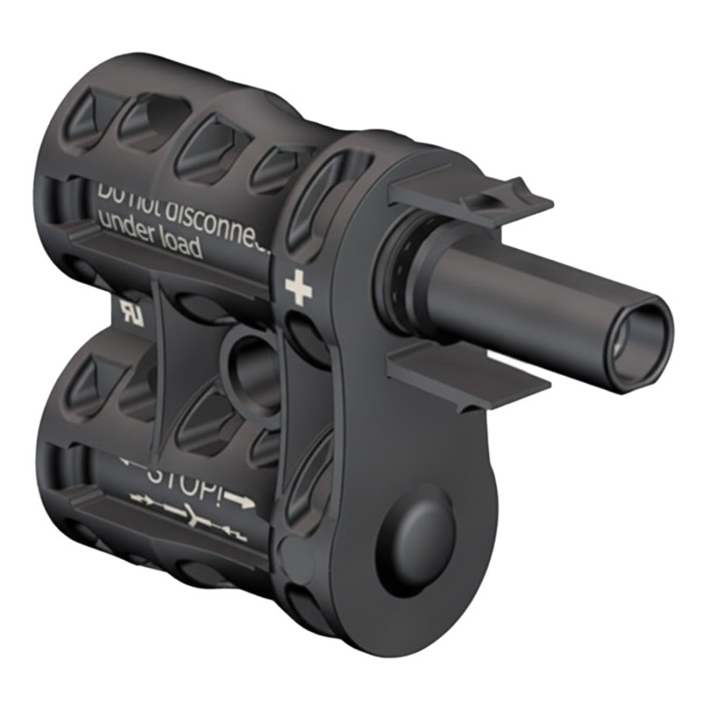 MC4 T-connector for parallel connections (plug) MC-PV-AZS4-EVO 2-UR