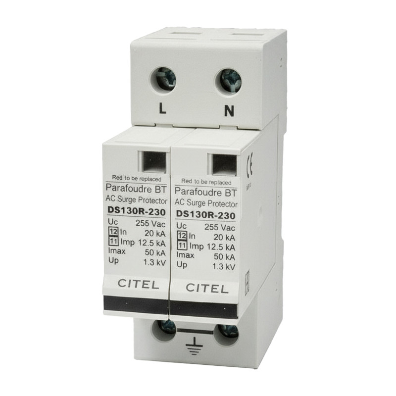 Surge arrester Citel AC 1-phase T1+T2 / C571512 DS132RS-230