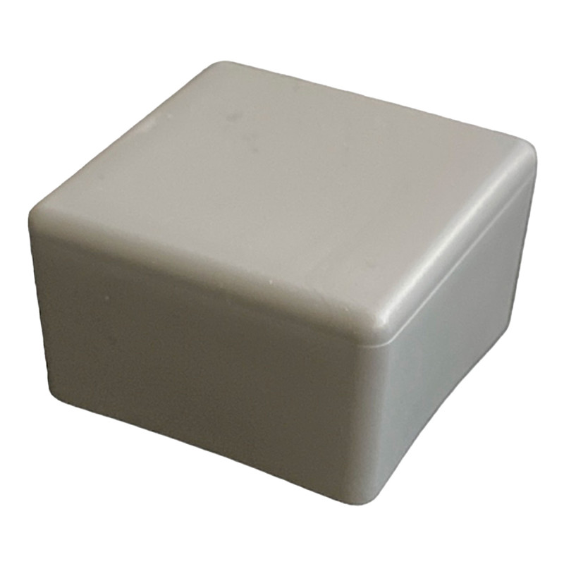 Cover cap for the mounting profile (cut) / Grey