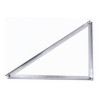 Mounting triangle - vertical 30 degrees / ALU / Set