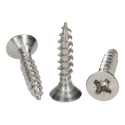 Wood screw - conical, cross 5.0x40 DIN9100 / A2 (for Fischer) / pack of 100 pcs.