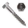 Hexagon screw DIN 571 - M8x70mm / A2 / pack of 100 pcs.