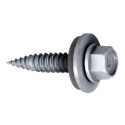 Screw (bimetal) RP-T2 double thread 6.0x25 E16 / A2 / pack of 100 pcs.