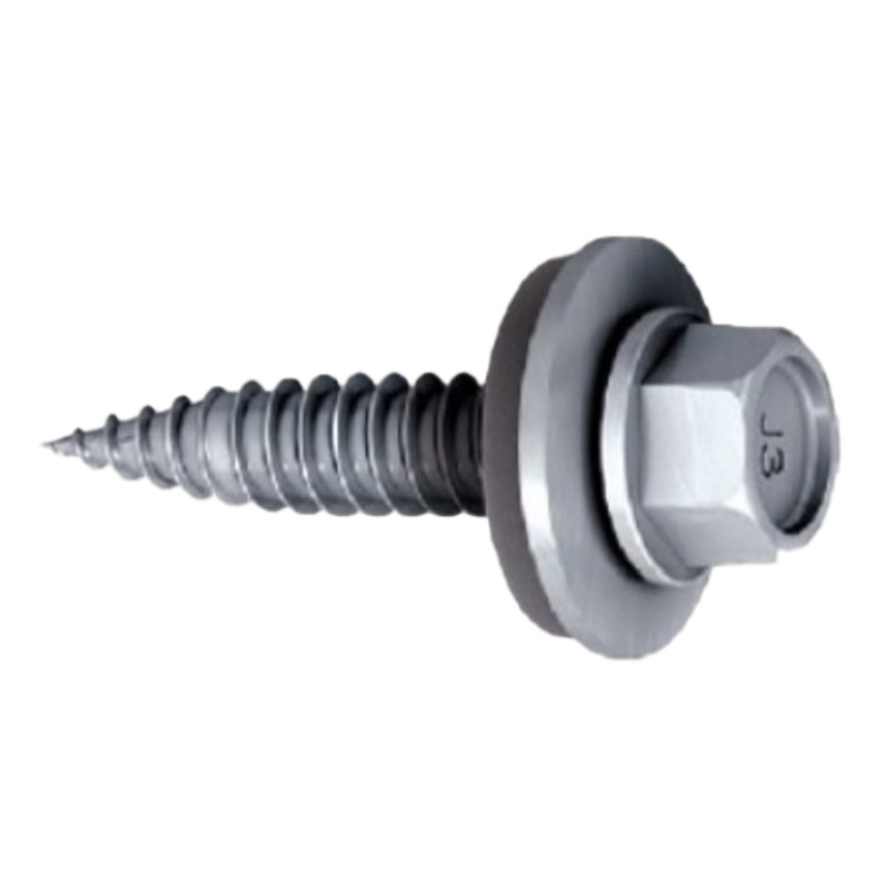 Screw (bimetal) RP-T2 double thread 6.0x25 E16 / A2 / pack of 100 pcs.