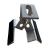 Handle - trapezoidal sheet metal, adjustable / 100 mm