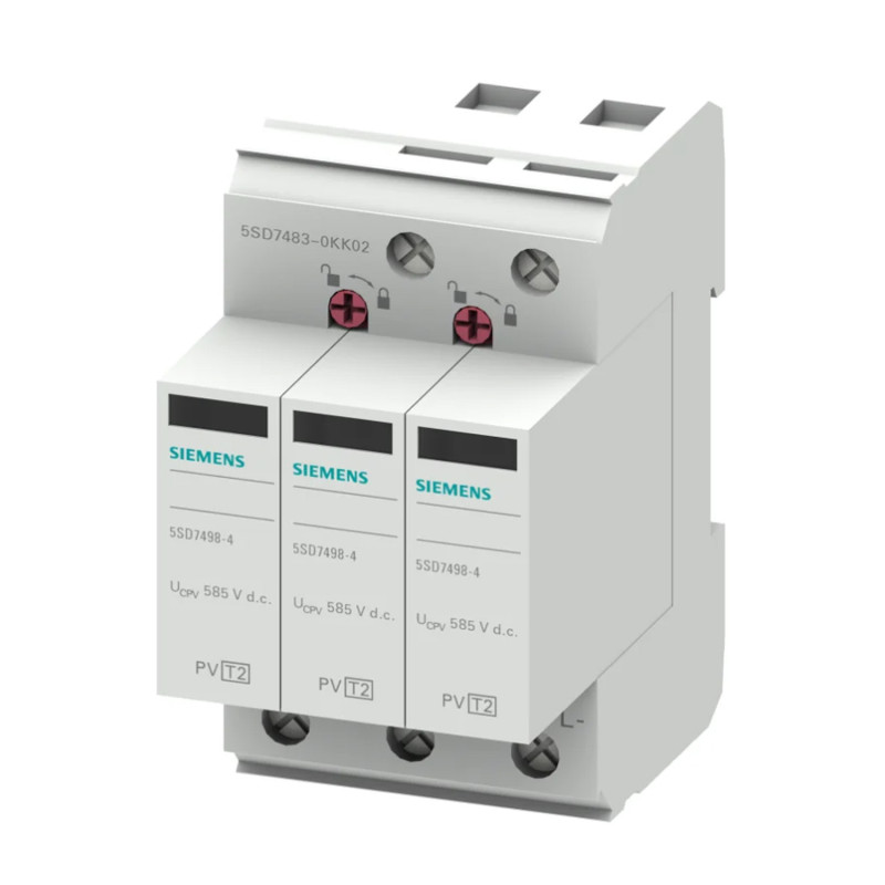 Surge arrester SIEMENS DC SPD T2 / 5SD7483-0KK02