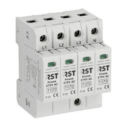 RST Power AC 3-phase Surge Protector T1+T2 / 4+0 275V