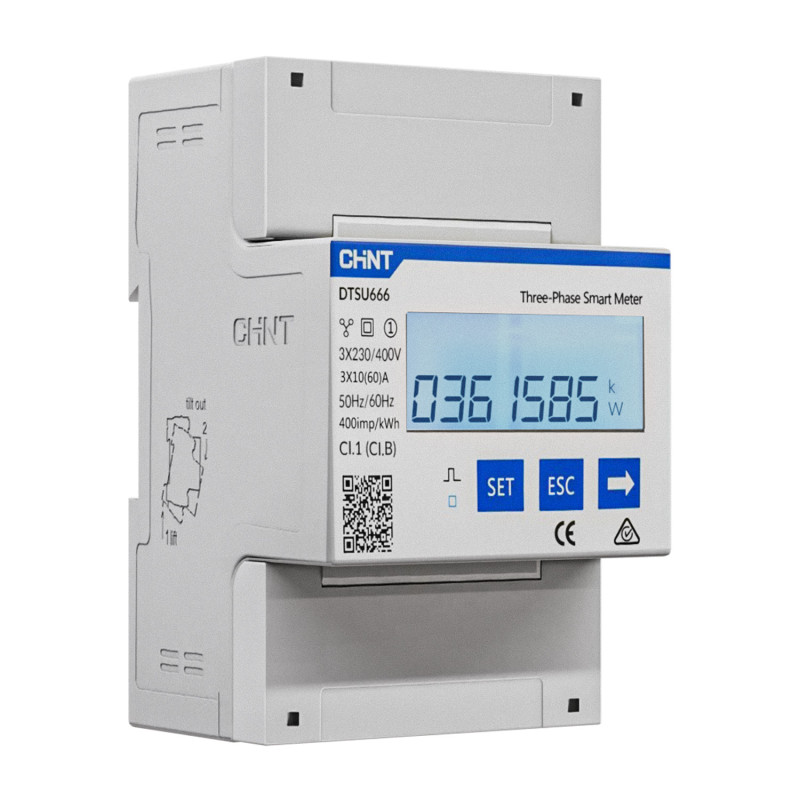 Chint / FoxESS DTSU666 3-phase Smart meter dedicated for FoxESS inverters