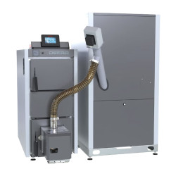 Boiler Defro Delta EkoPELL 30 kW Left/Right
