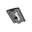 FlatFix Fusion Universal Mid Clamp with Bonding - Black