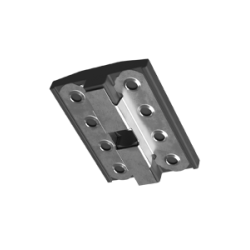 FlatFix Fusion Universal Mid Clamp with Bonding - Black