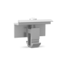 DomeClamp End Clamp Silver 30-50 mm