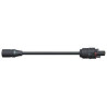 Victron Energy Solar adapter cable MC4 male to MC3 female, lenght 15 cm
