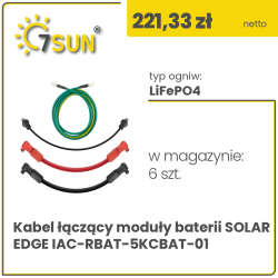 Solar Edge Battery Module Connection Cable IAC-RBAT-5KCBAT-01