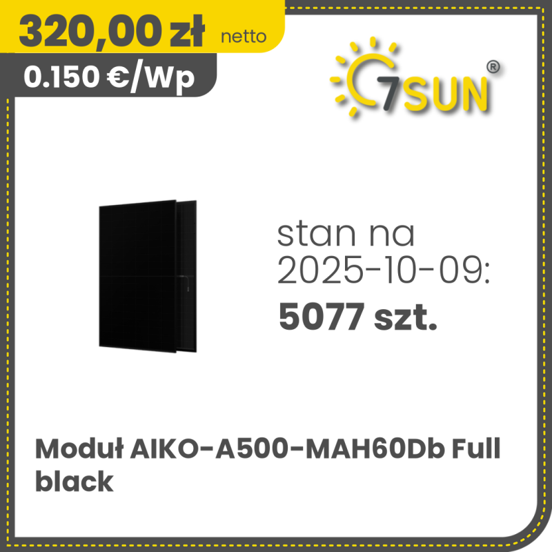 Aiko-A500-MAH60Db Full black