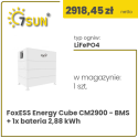 FoxESS Energy Cube CM2900 / BMS + 1x battery 2,88 kWh