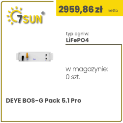 Deye BOS-G Pack 5.1 Pro