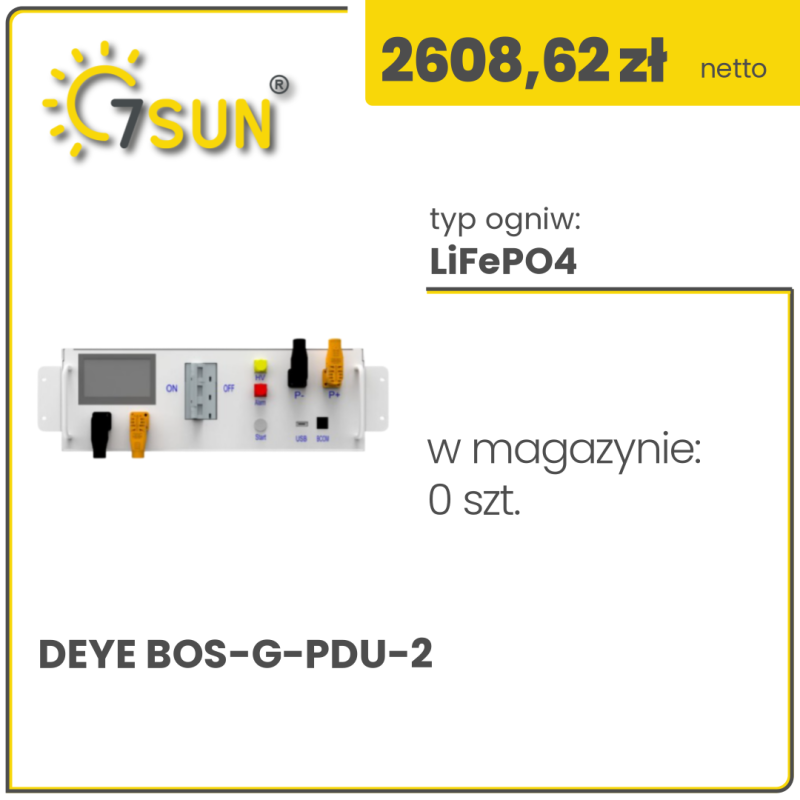 Deye BOS-G-PDU-2