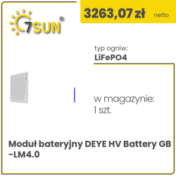 Deye HV Battery GB-LM4.0