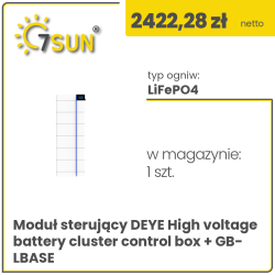 Deye High voltage battery cluster control box + GB-LBASE