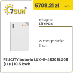 Felicity battery LUX-E-48205LG05 (FLB) 10,5 kWh